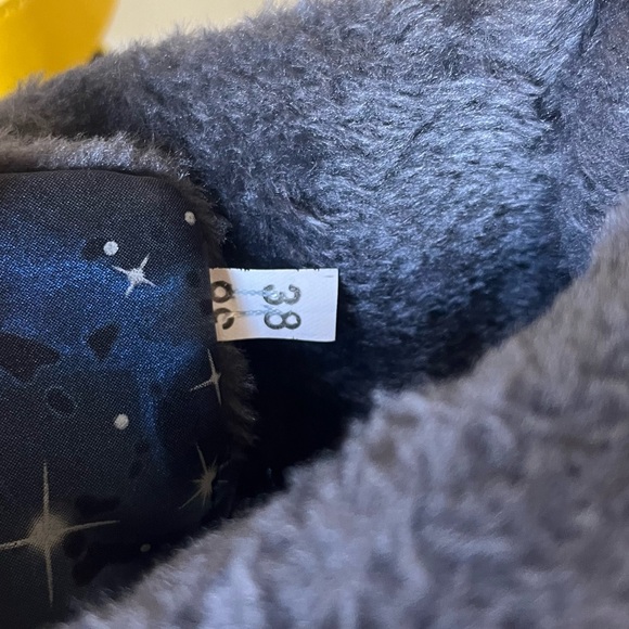 Boys Winter snow Boots dark blue color size 5 5.5 - Picture 6 of 9